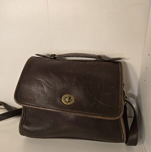 Classic Brown Leather Men's Bag